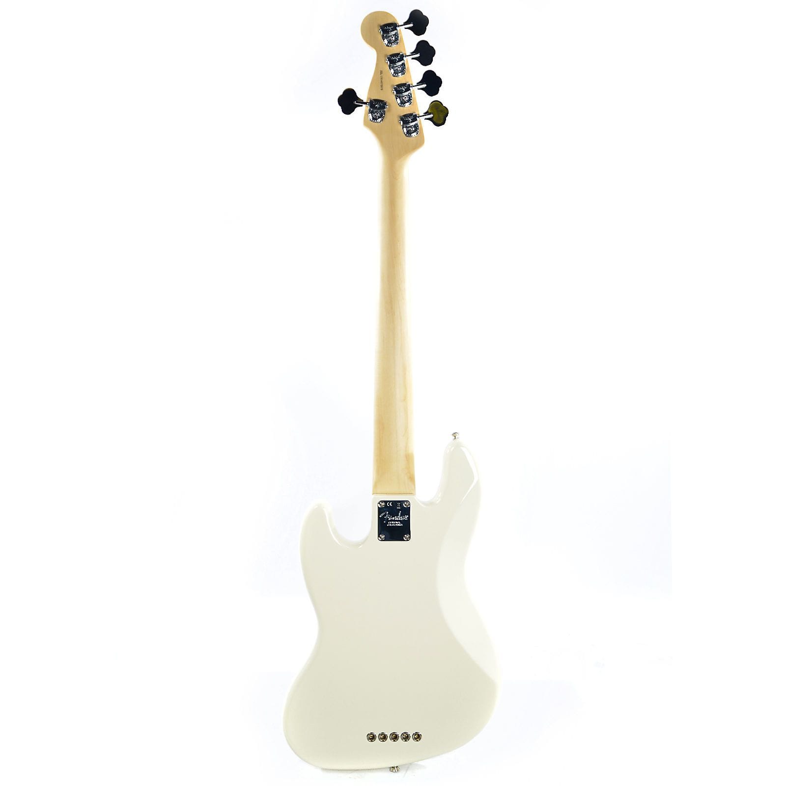 Fender American Pro Jazz Bass V RW Olympic White Bass Guitars / 5-String or More