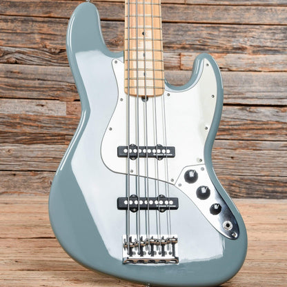 Fender American Pro Jazz Bass V Sonic Gray 2017 Bass Guitars / 5-String or More
