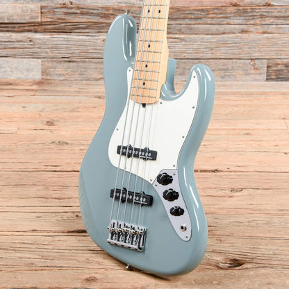 Fender American Pro Jazz Bass V Sonic Gray 2017 Bass Guitars / 5-String or More