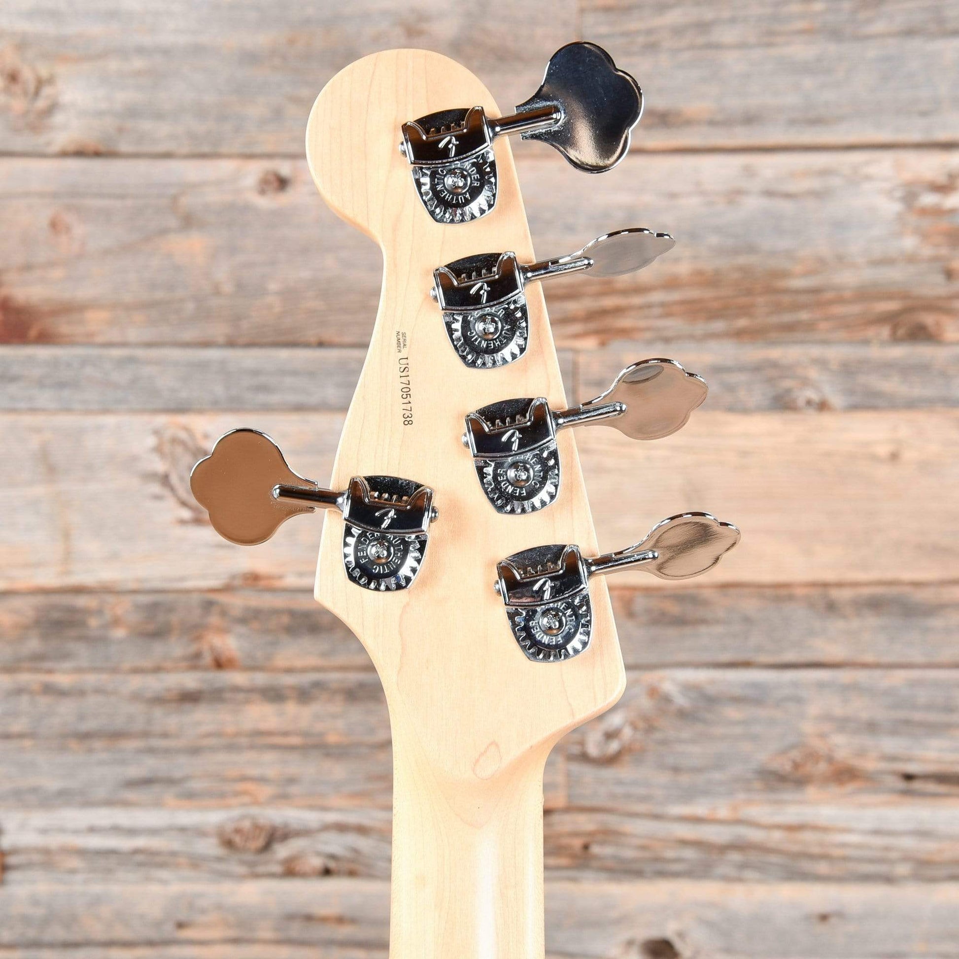 Fender American Pro Jazz Bass V Sonic Gray 2017 Bass Guitars / 5-String or More