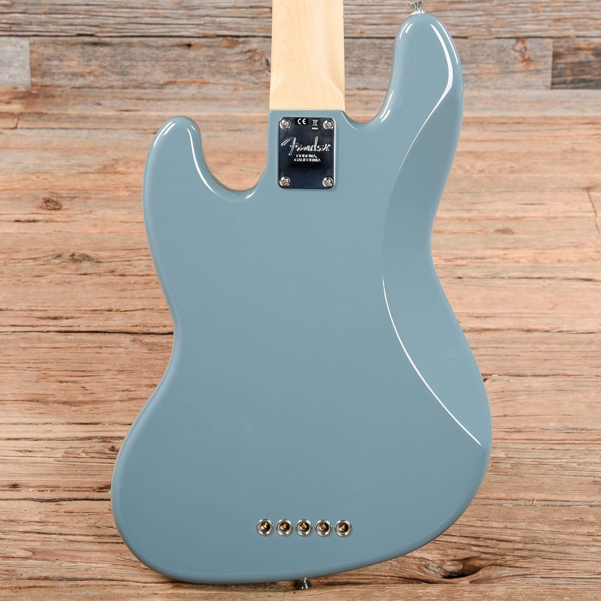 Fender American Pro Jazz Bass V Sonic Gray w/Parchment Pickguard USED Bass Guitars / 5-String or More