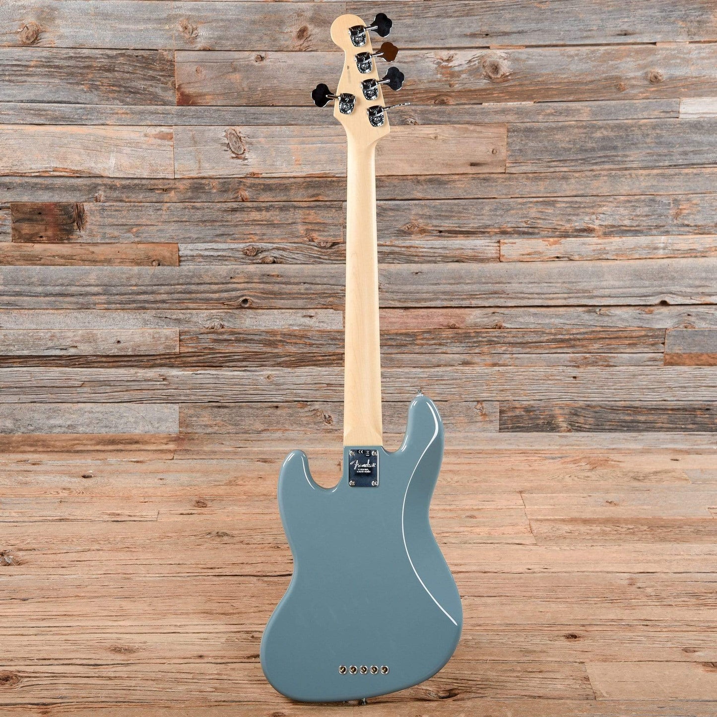 Fender American Pro Jazz Bass V Sonic Gray w/Parchment Pickguard USED Bass Guitars / 5-String or More