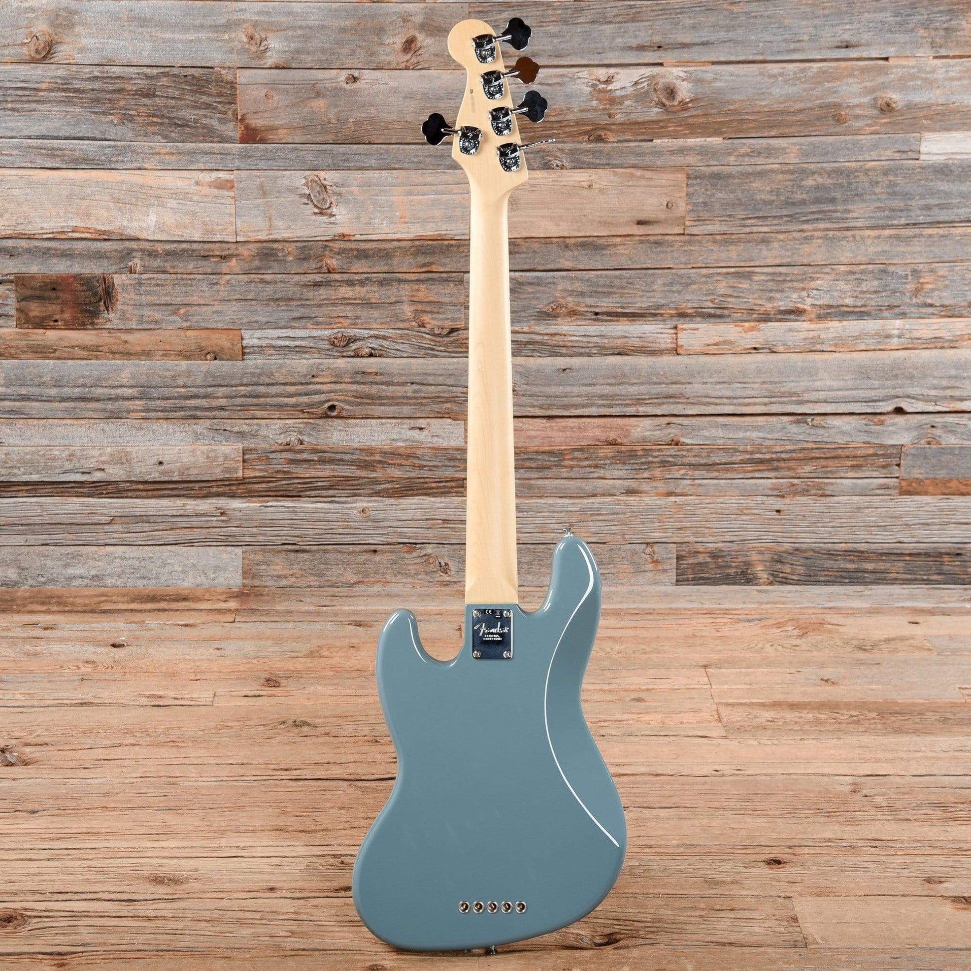 Fender American Pro Jazz Bass V Sonic Gray w/Parchment Pickguard USED Bass Guitars / 5-String or More