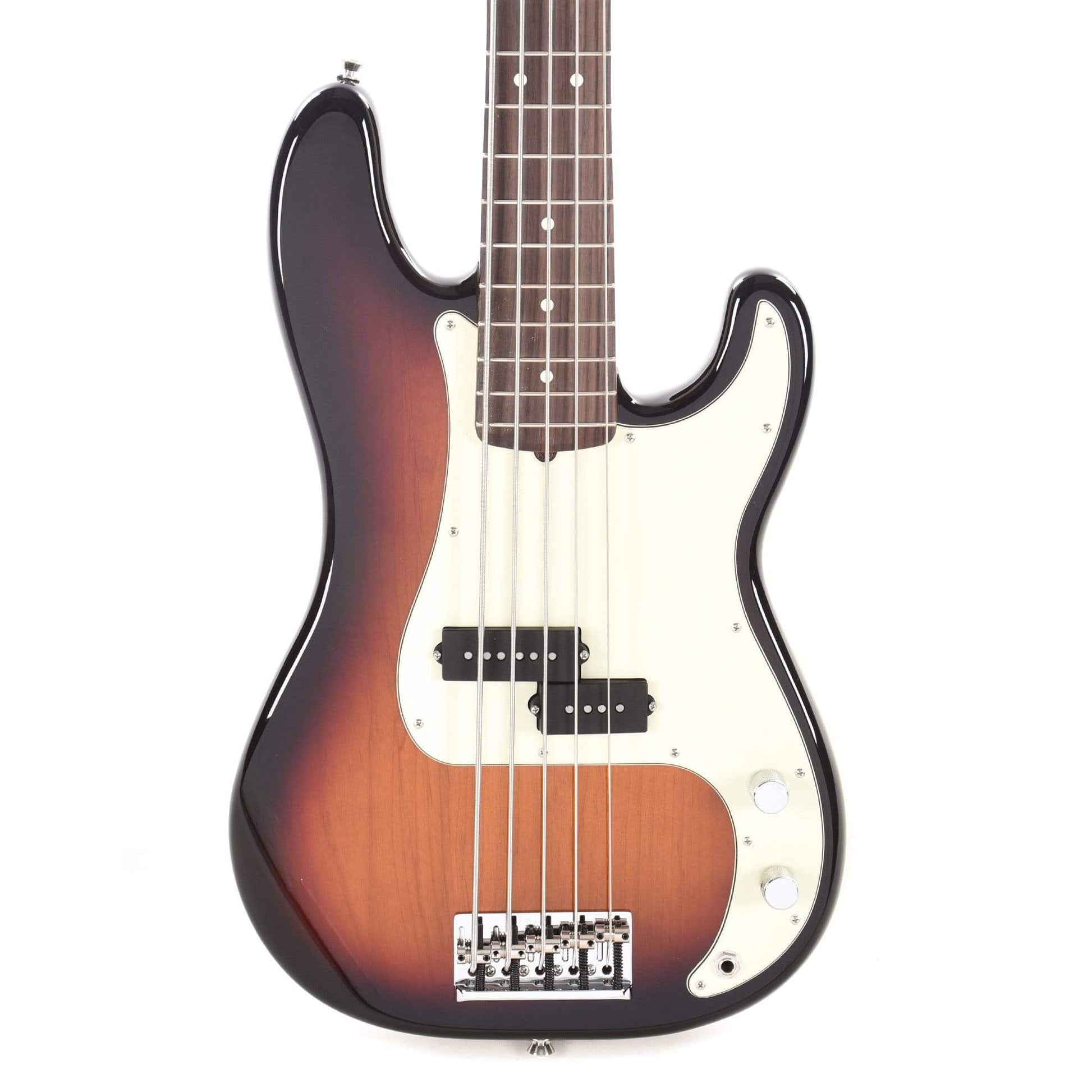 Fender American Pro Precision Bass V 3-Color Sunburst w/Mint Pickguard Bass Guitars / 5-String or More