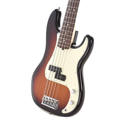 Fender American Pro Precision Bass V 3-Color Sunburst w/Mint Pickguard Bass Guitars / 5-String or More