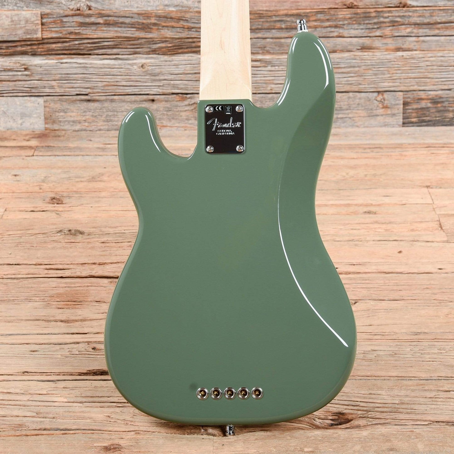 Fender American Pro Precision Bass V Antique Olive 2019 Bass Guitars / 5-String or More