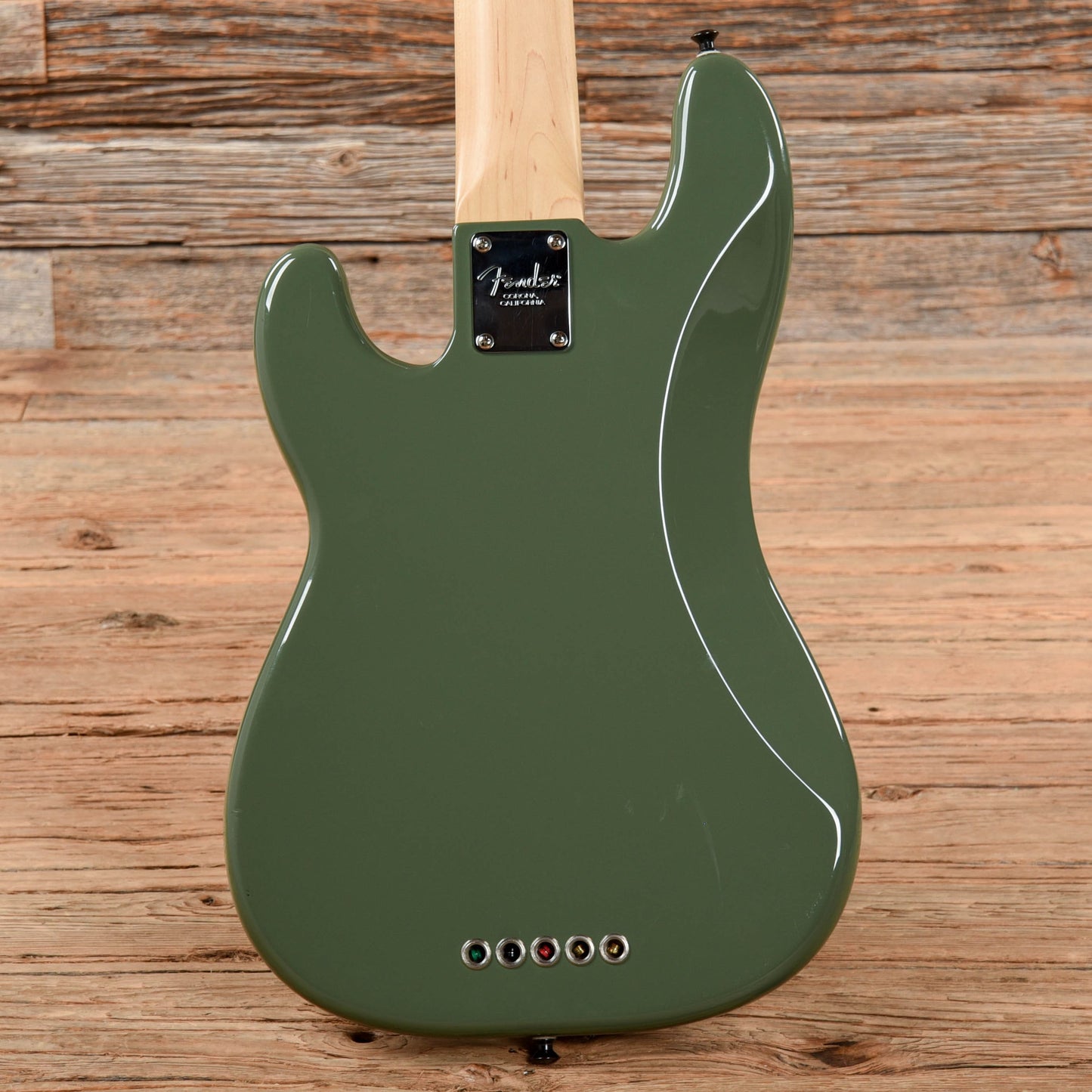 Fender American Pro Precision Bass V Antique Olive 2019 Bass Guitars / 5-String or More