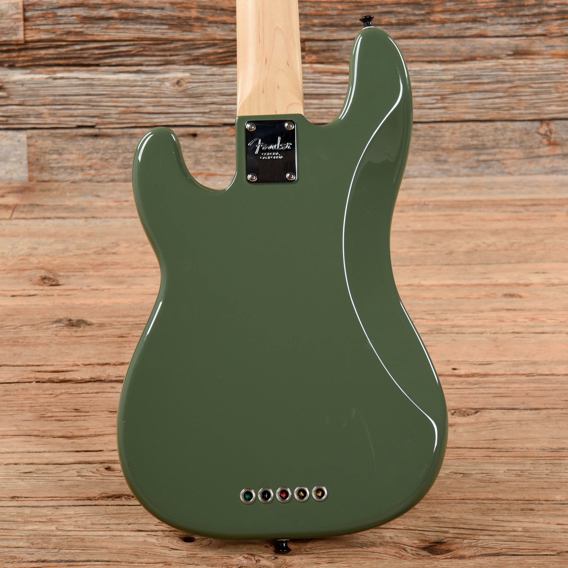 Fender American Pro Precision Bass V Antique Olive 2019 Bass Guitars / 5-String or More