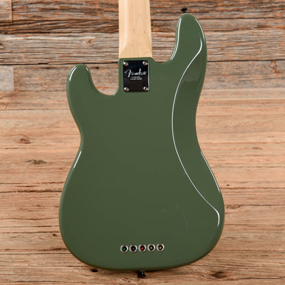 Fender American Pro Precision Bass V Antique Olive 2019 Bass Guitars / 5-String or More
