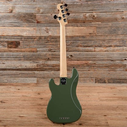 Fender American Pro Precision Bass V Antique Olive 2019 Bass Guitars / 5-String or More