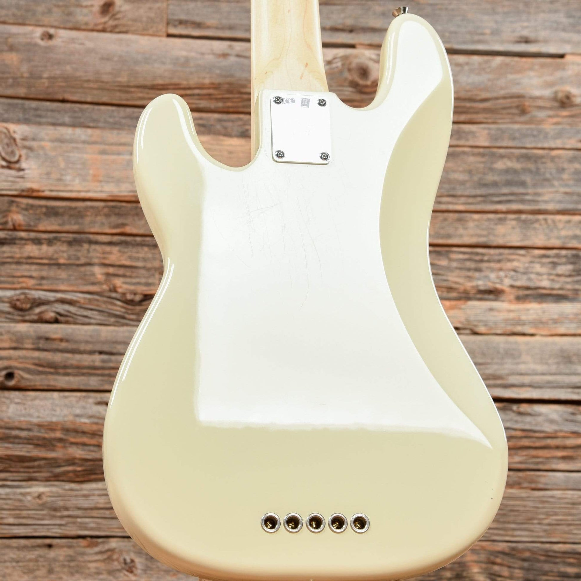 Fender American Pro Precision Bass V Olympic White 2019 Bass Guitars / 5-String or More