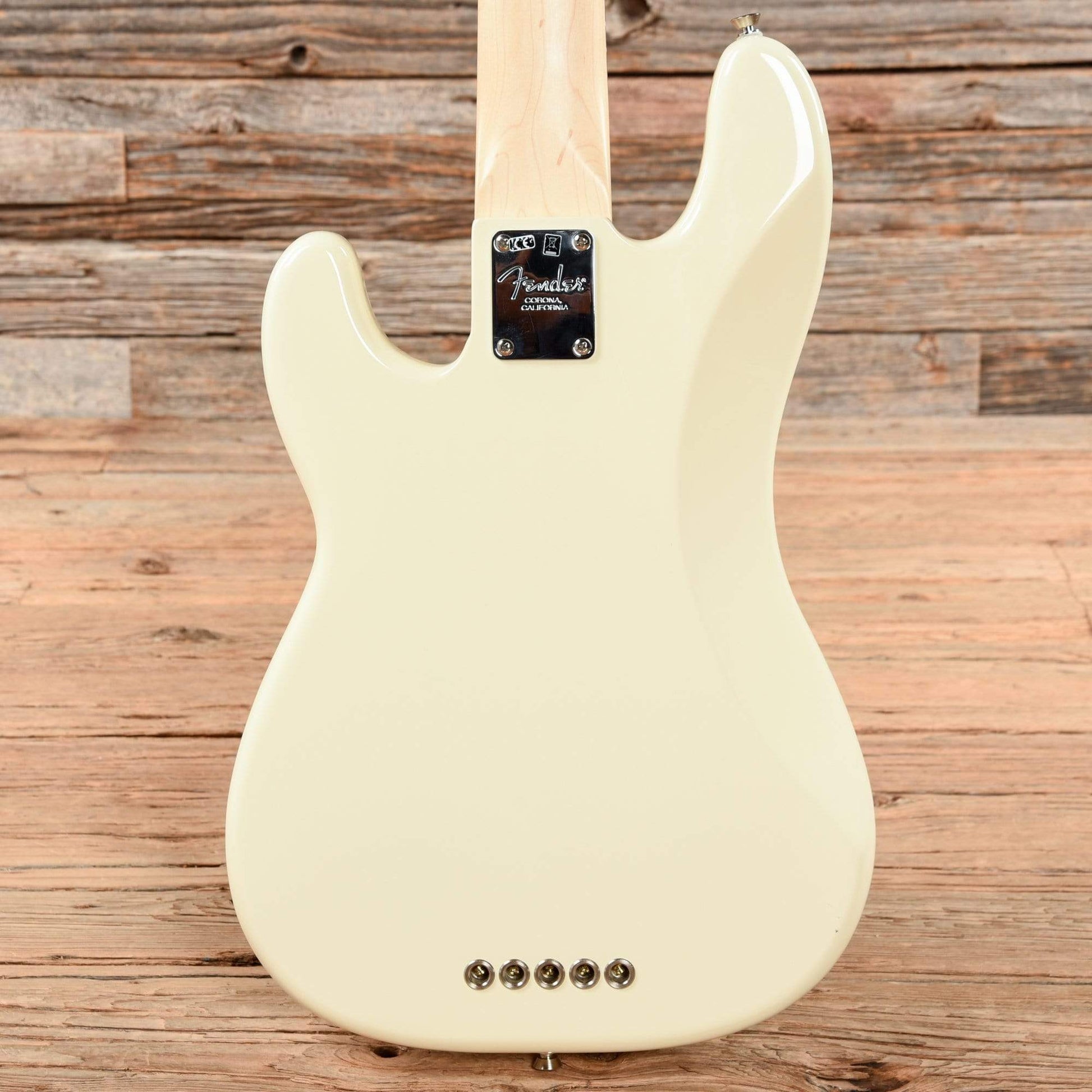 Fender American Pro Precision Bass V Olympic White 2019 Bass Guitars / 5-String or More