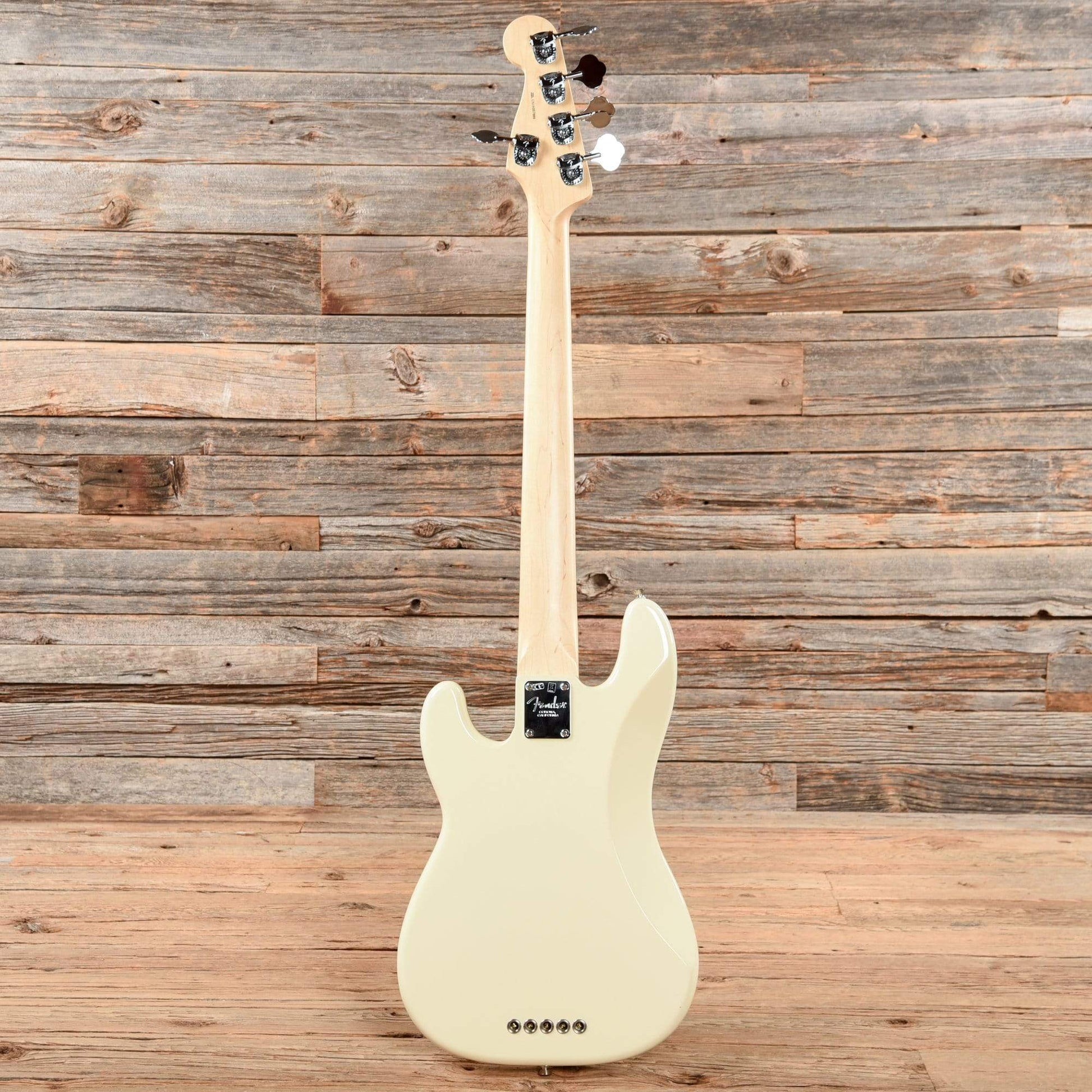 Fender American Pro Precision Bass V Olympic White 2019 Bass Guitars / 5-String or More