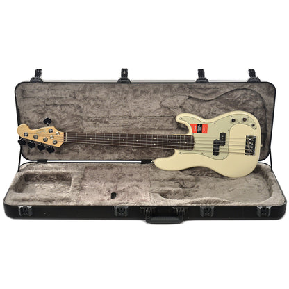 Fender American Pro Precision Bass V RW Olympic White Bass Guitars / 5-String or More