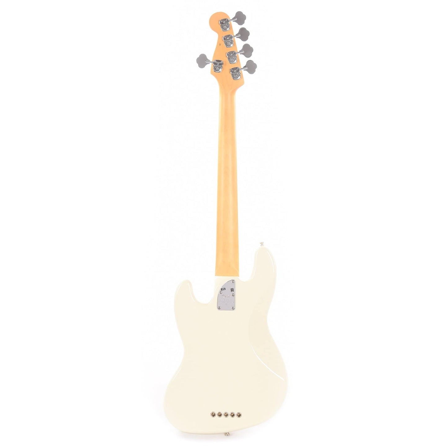Fender American Professional II Jazz Bass V Olympic White Bass Guitars / 5-String or More