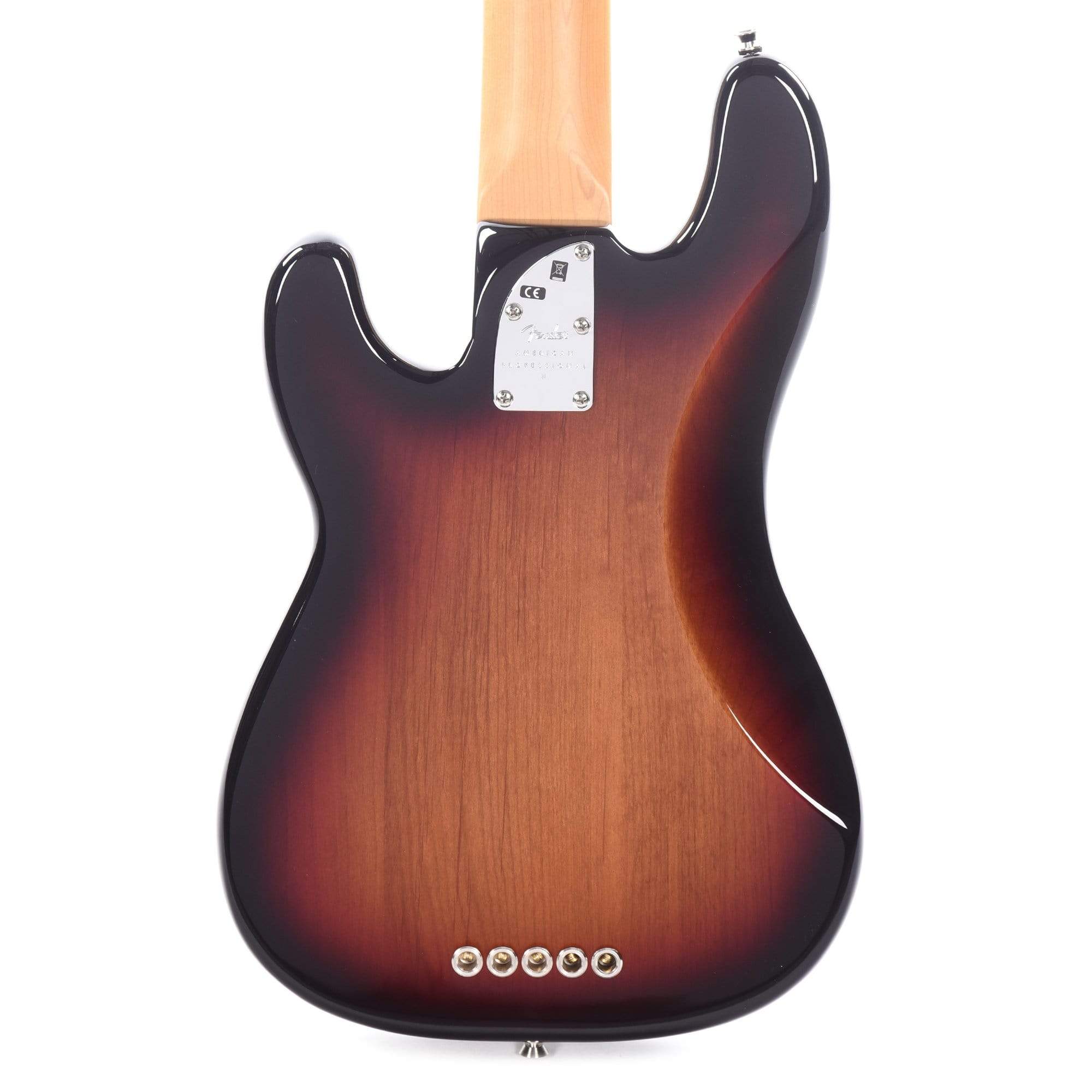 Fender American Professional II Precision Bass V 3-Tone Sunburst Bass Guitars / 5-String or More