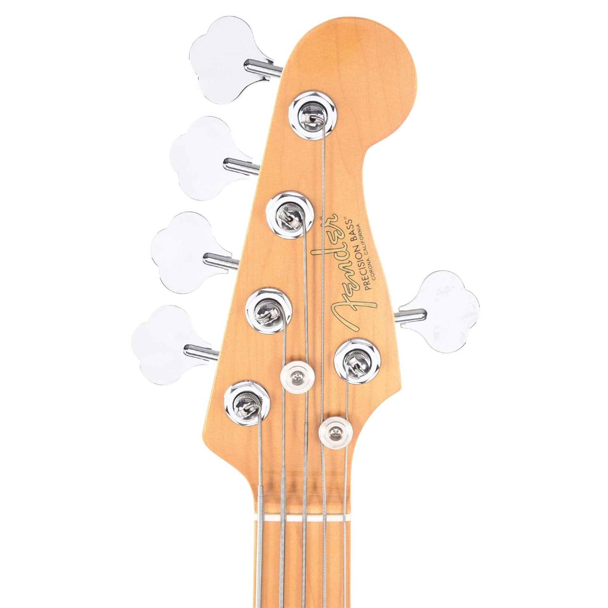 Fender American Professional II Precision Bass V Miami Blue Bass Guitars / 5-String or More