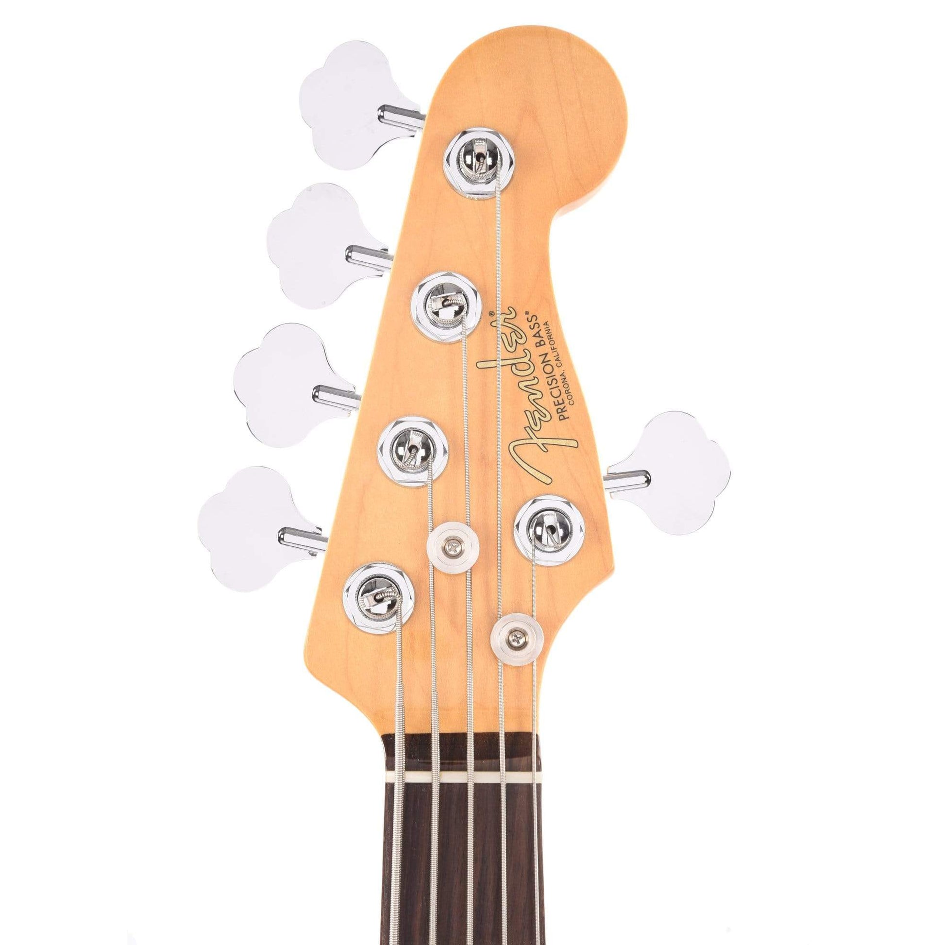 Fender American Professional II Precision Bass V Olympic White Bass Guitars / 5-String or More
