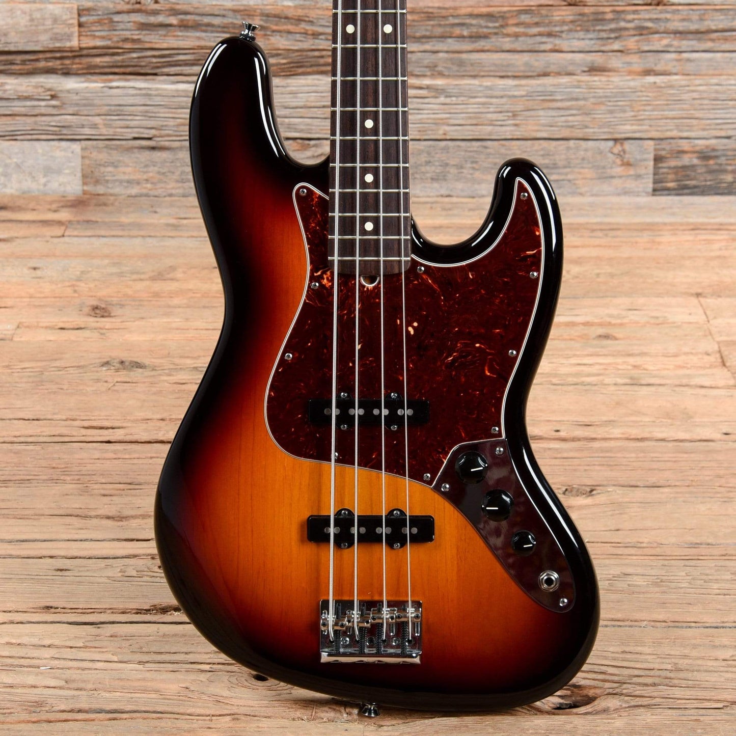 Fender American Standard Jazz Bass Sunburst 2011 Bass Guitars / 5-String or More