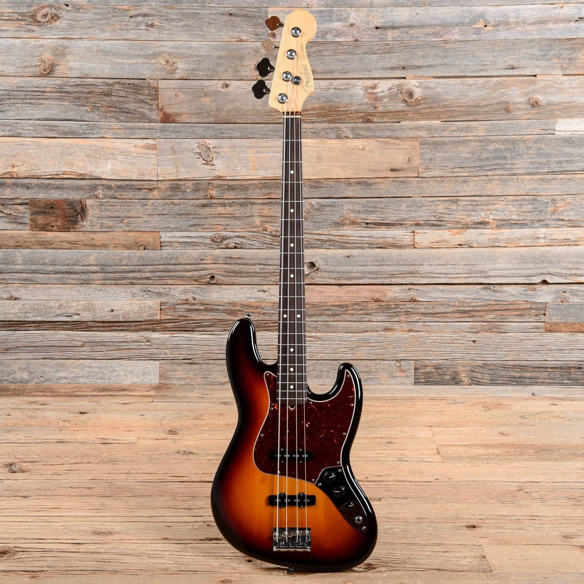 Fender American Standard Jazz Bass Sunburst 2011 Bass Guitars / 5-String or More