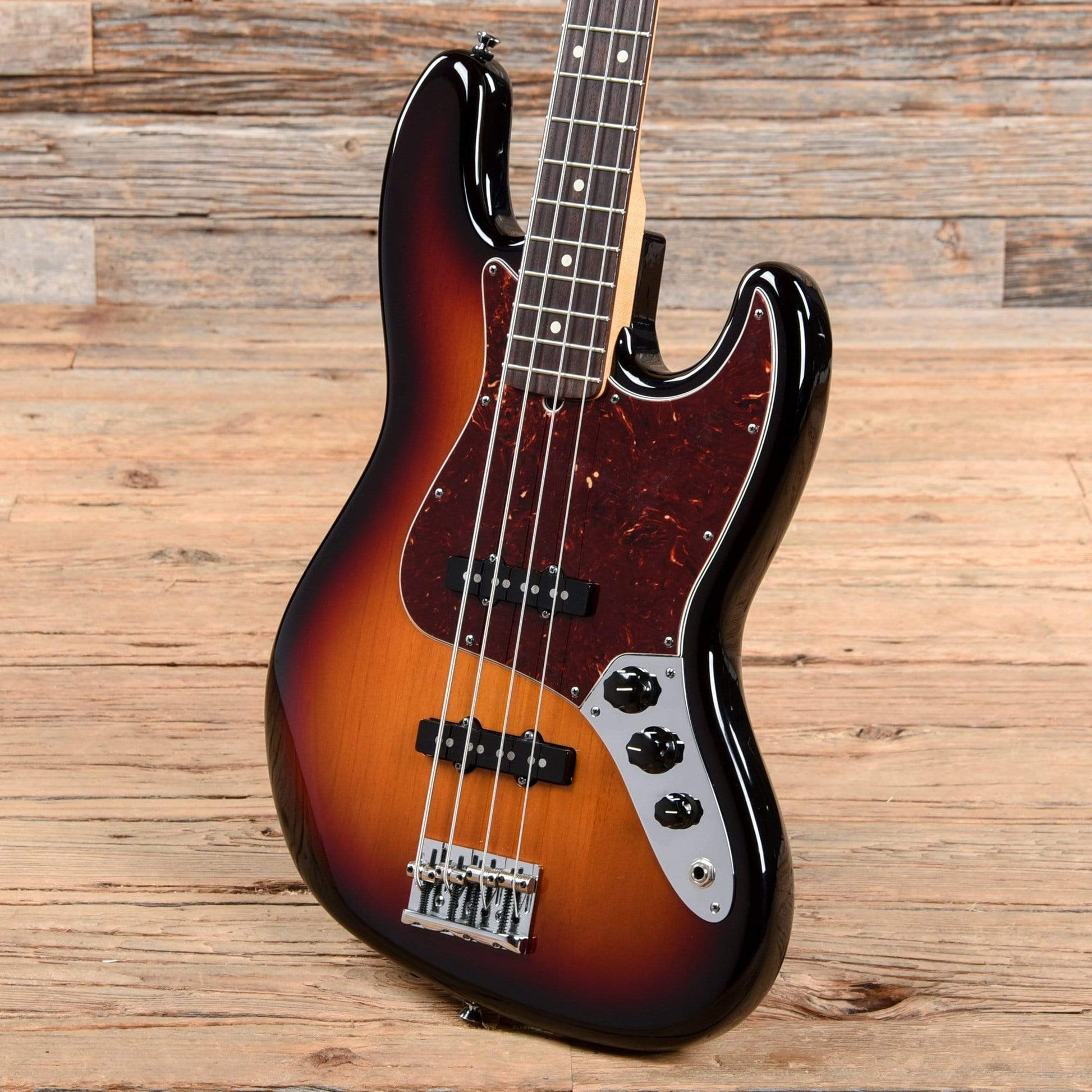 Fender American Standard Jazz Bass Sunburst 2011 Bass Guitars / 5-String or More