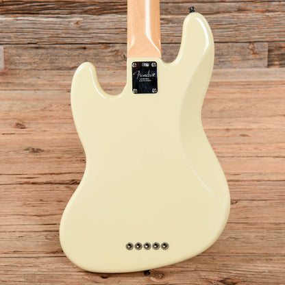 Fender American Standard Jazz Bass V White Bass Guitars / 5-String or More