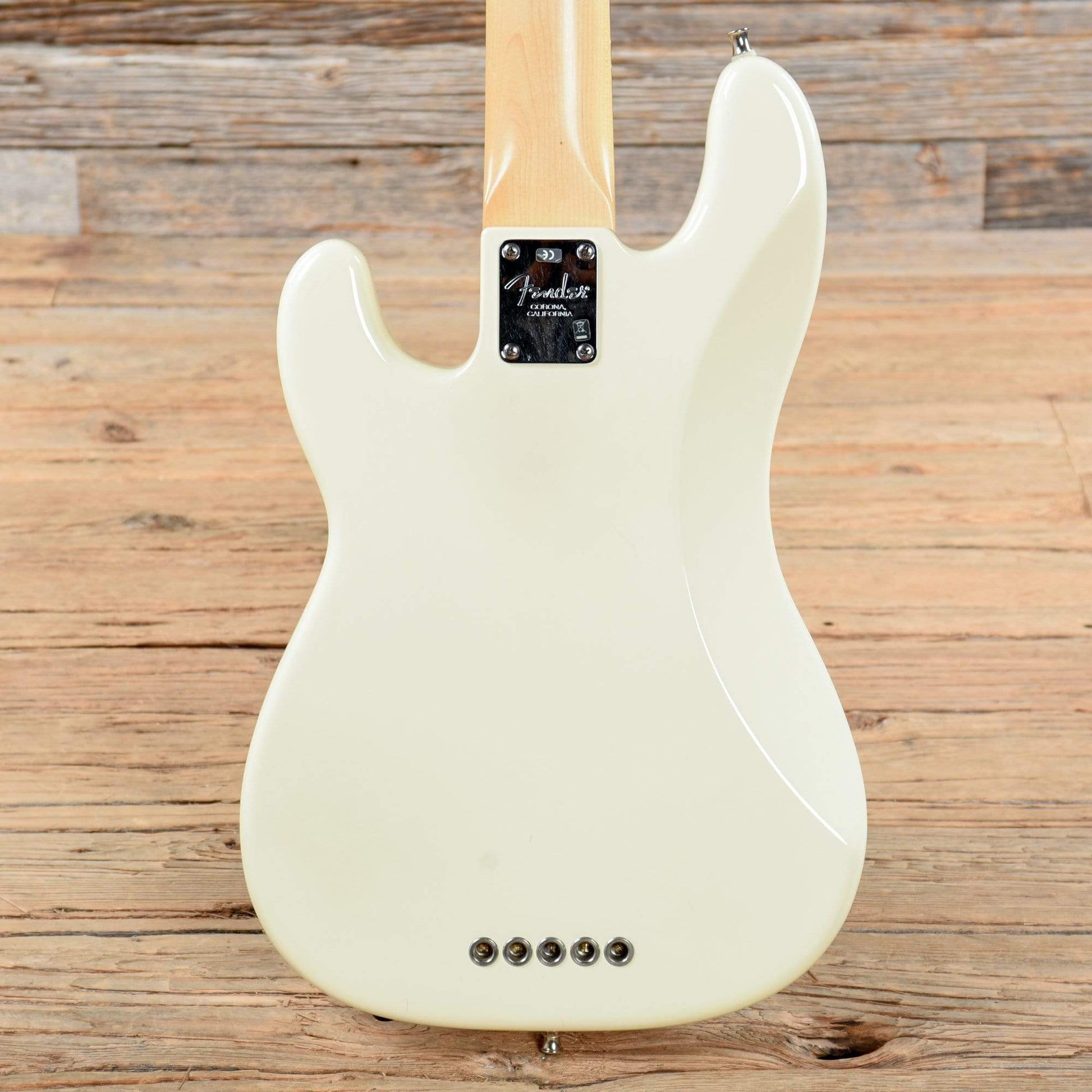 Fender American Standard Precision Bass V Olympic White 2008 Bass Guitars / 5-String or More