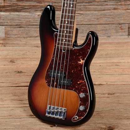 Fender American Standard Precision Bass V Sunburst 2008 Bass Guitars / 5-String or More