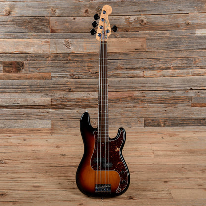 Fender American Standard Precision Bass V Sunburst 2008 Bass Guitars / 5-String or More