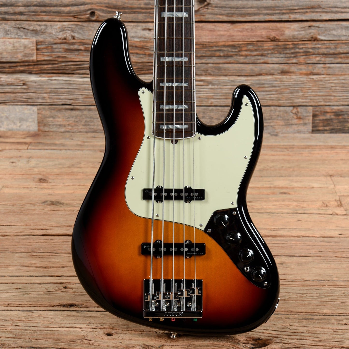 Fender American Ultra Jazz Bass V Ultraburst 2020 Bass Guitars / 5-String or More
