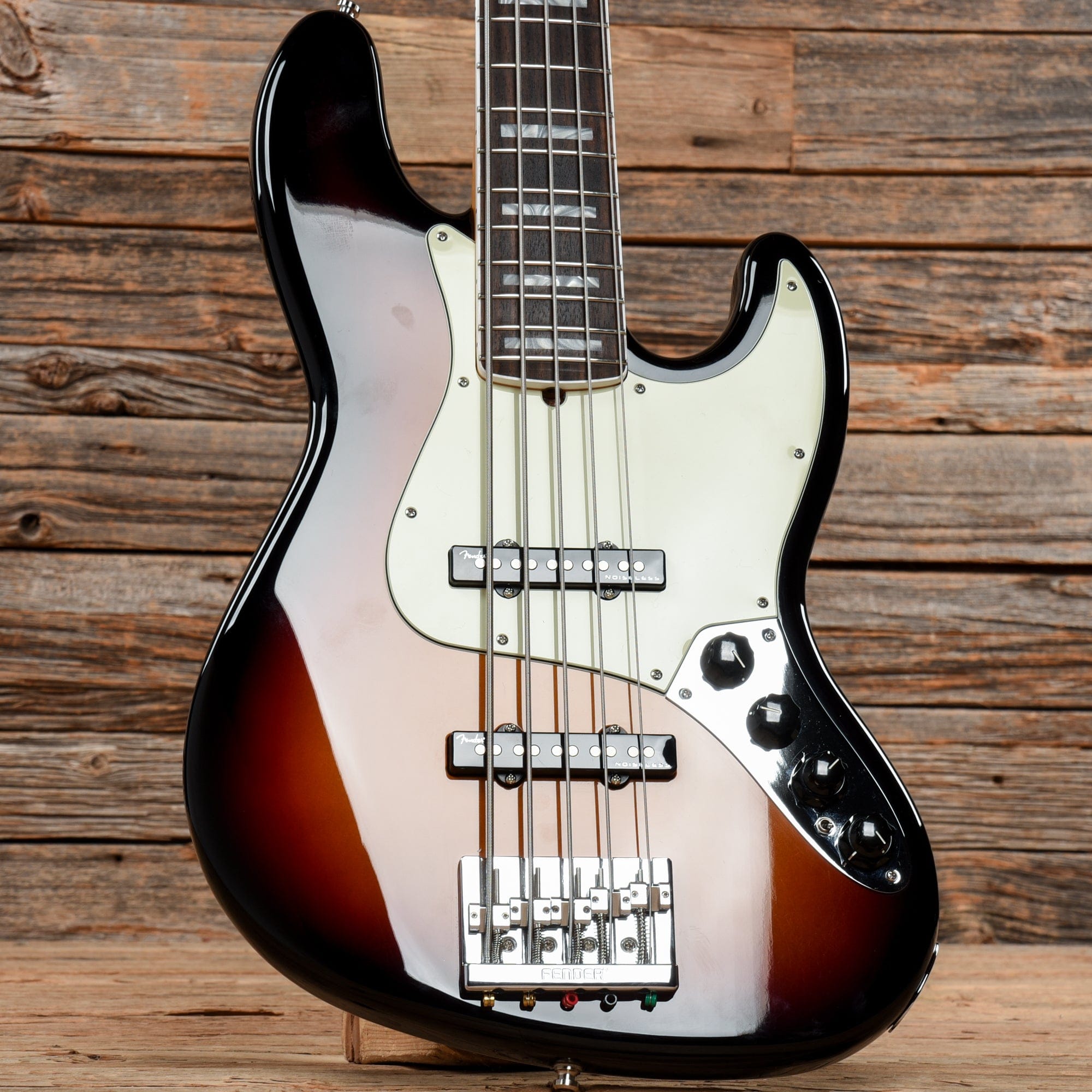 Fender American Ultra Jazz Bass V Ultraburst 2020 Bass Guitars / 5-String or More
