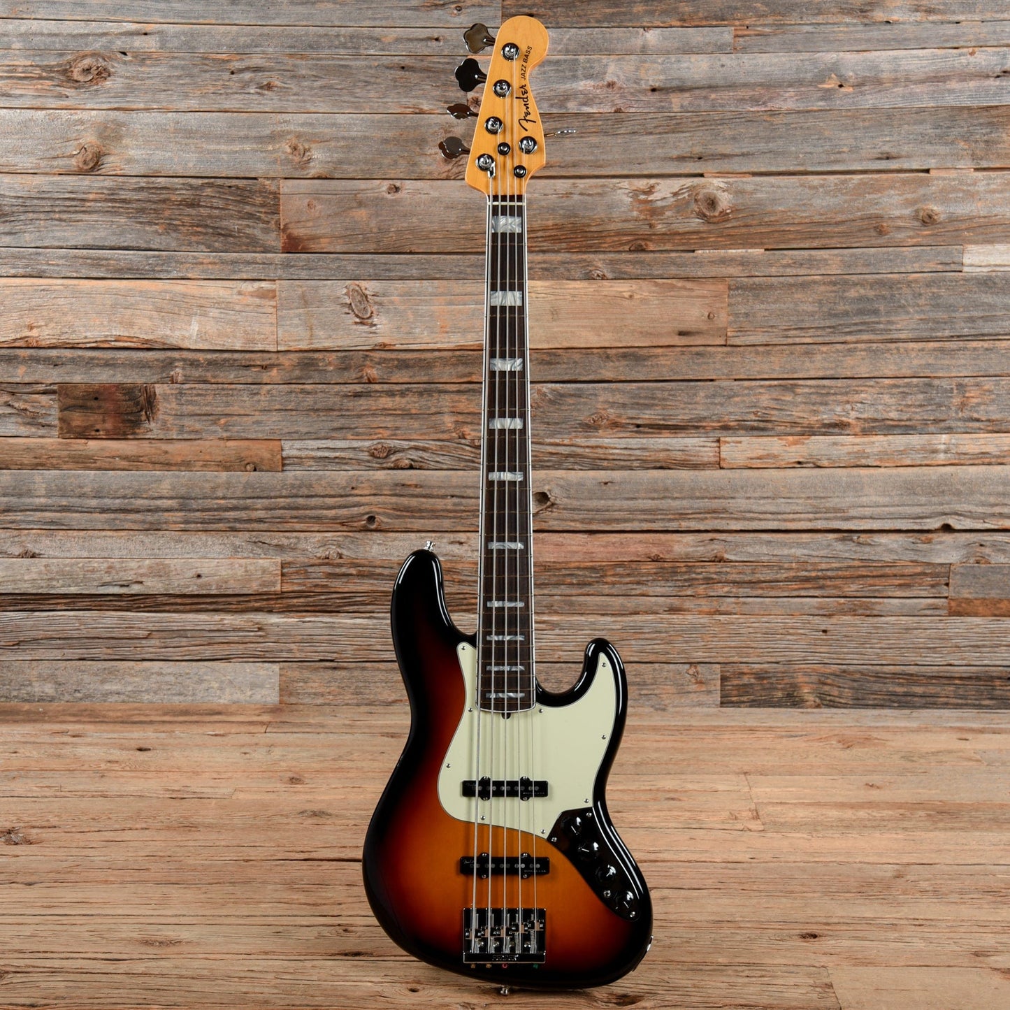 Fender American Ultra Jazz Bass V Ultraburst 2020 Bass Guitars / 5-String or More