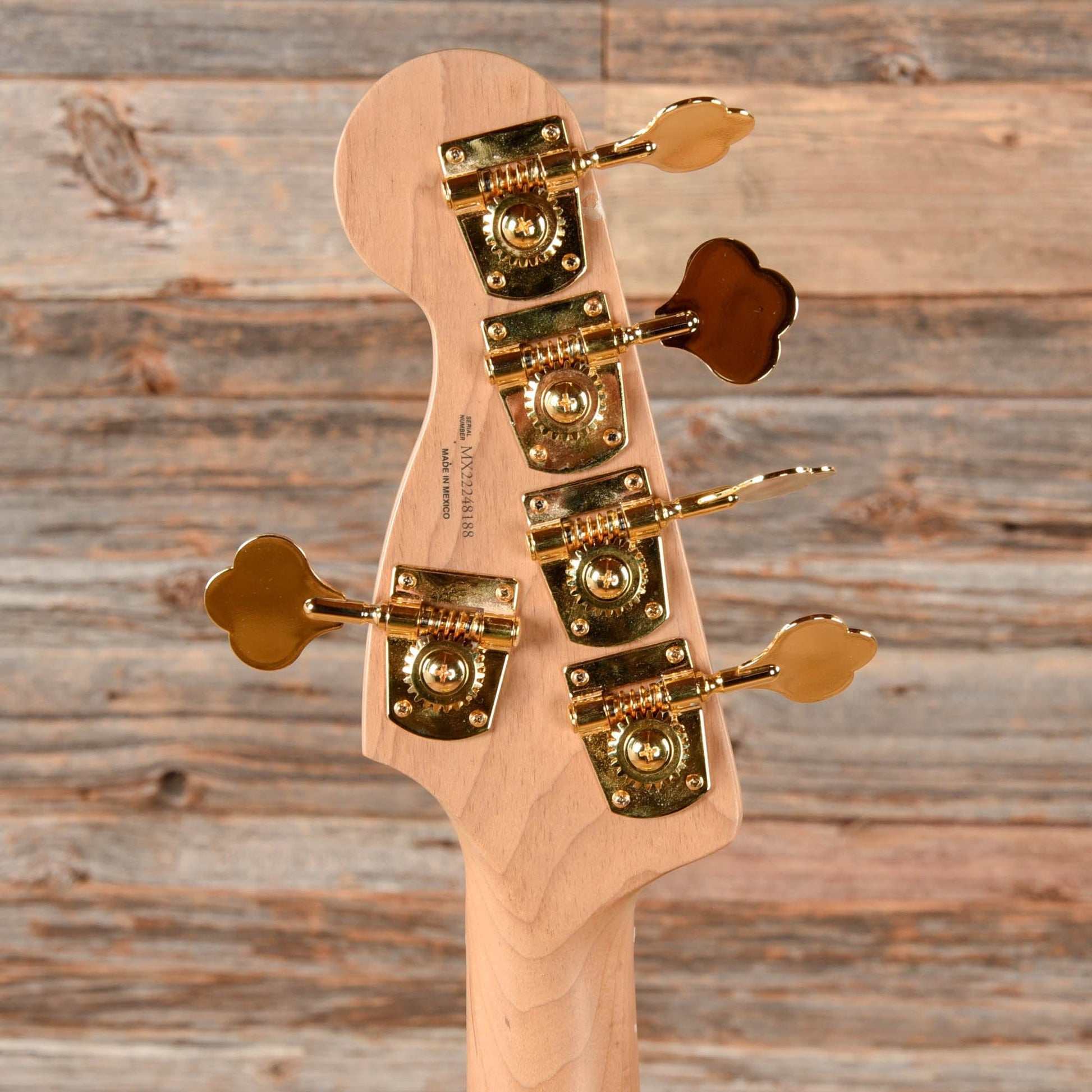 Fender Artist MonoNeon Jazz Bass V Neon Yellow Bass Guitars / 5-String or More