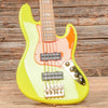 Fender Artist MonoNeon Jazz Bass V Neon Yellow Bass Guitars / 5-String or More