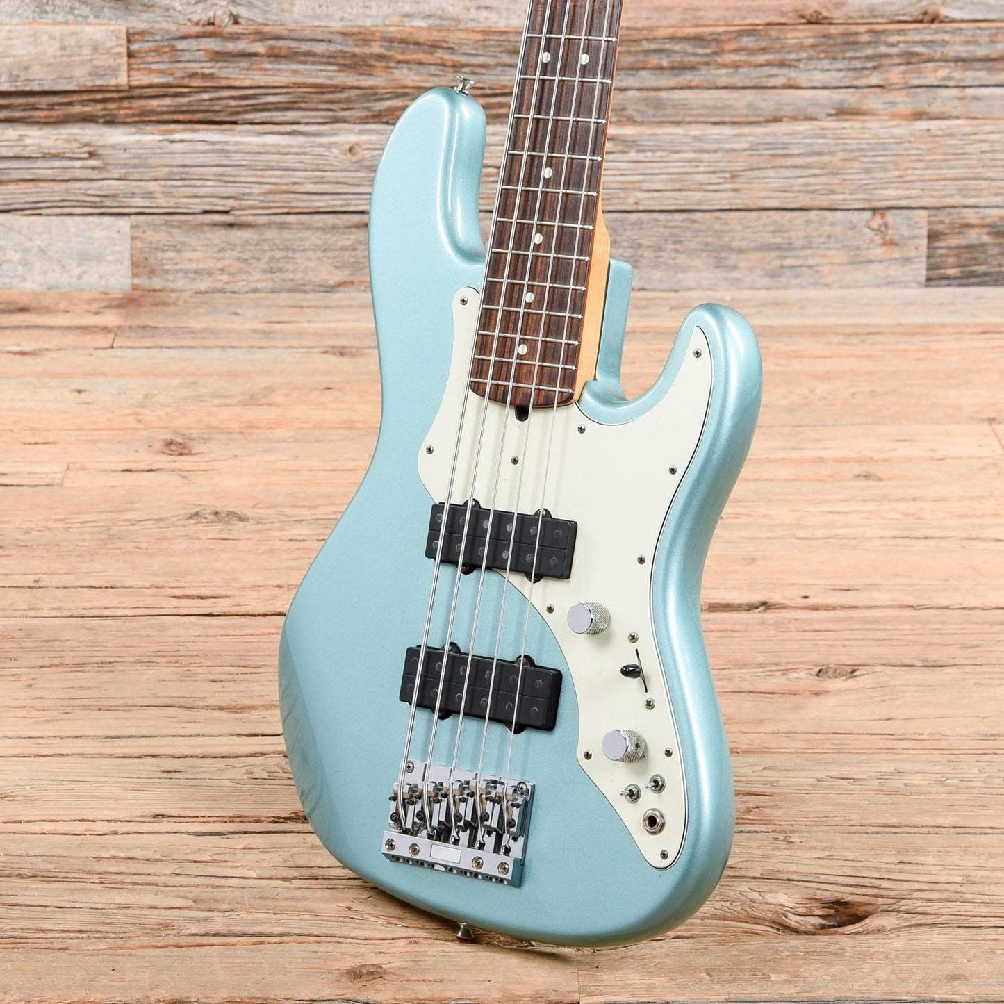 Fender Artist Series Roscoe Beck Signature Bass Teal Green 1999 Bass Guitars / 5-String or More