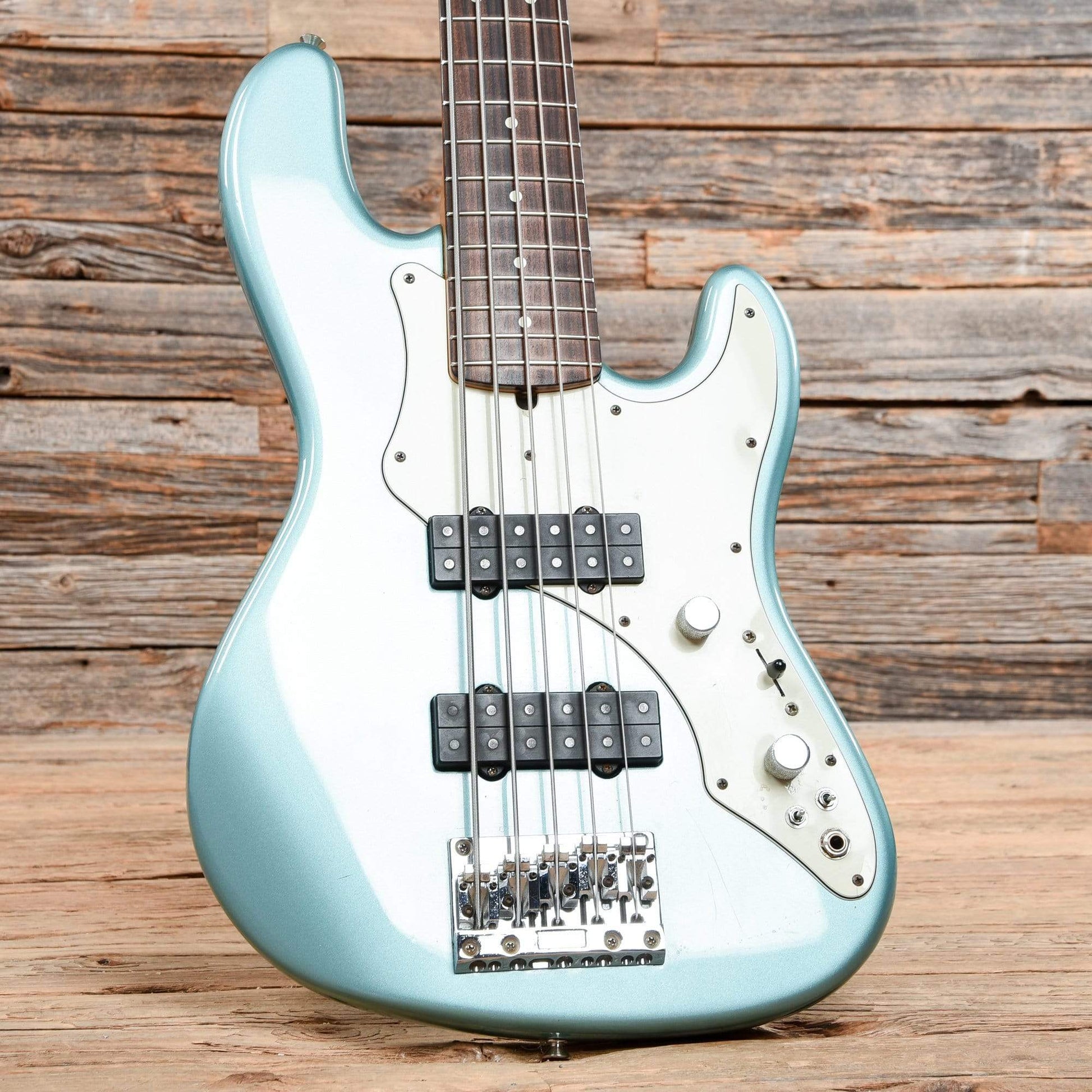 Fender Artist Series Roscoe Beck Signature Bass Teal Green 1999 Bass Guitars / 5-String or More
