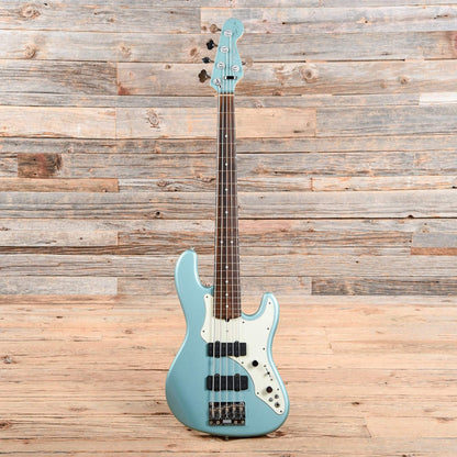 Fender Artist Series Roscoe Beck Signature Bass Teal Green 1999 Bass Guitars / 5-String or More