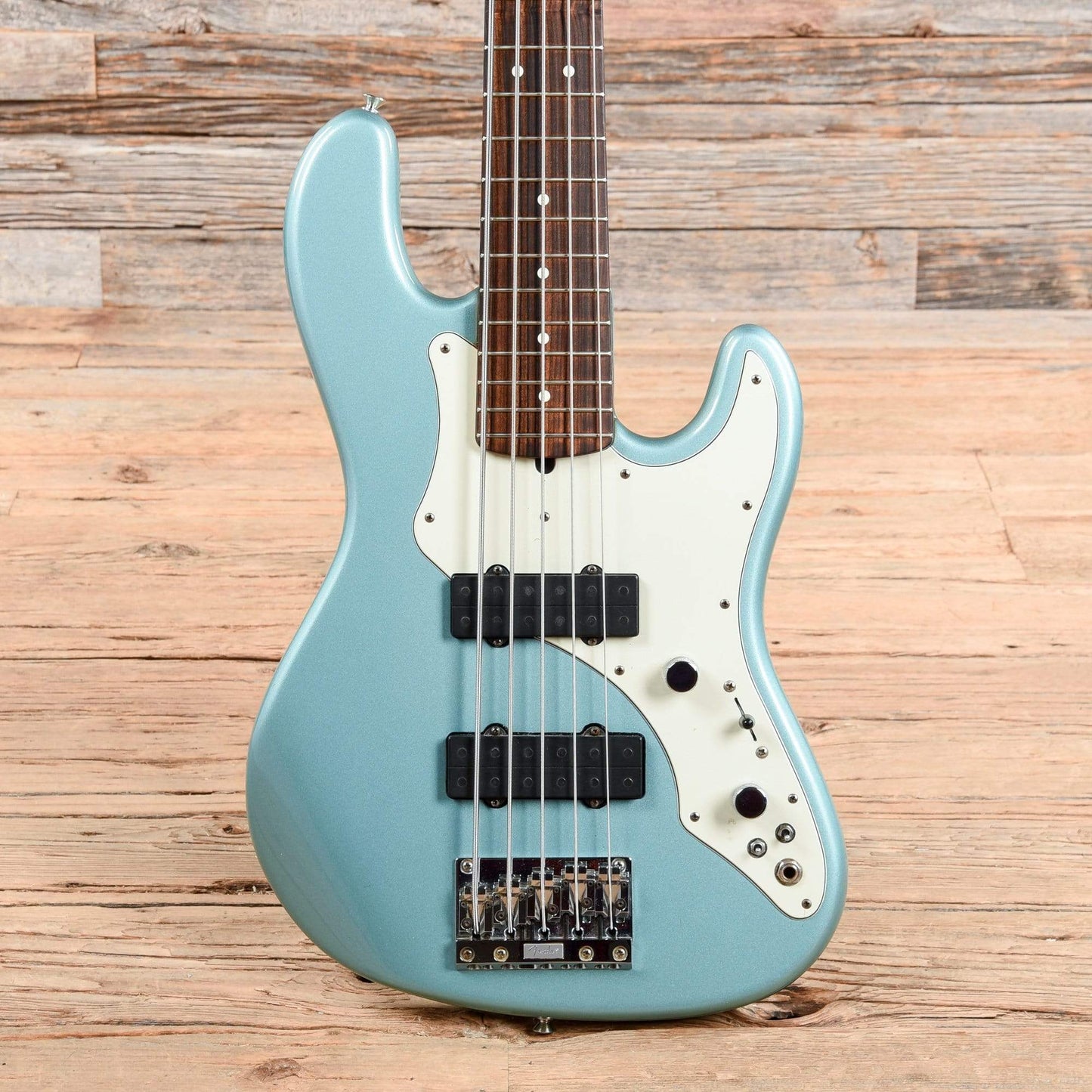 Fender Artist Series Roscoe Beck Signature Bass Teal Green 1999 Bass Guitars / 5-String or More