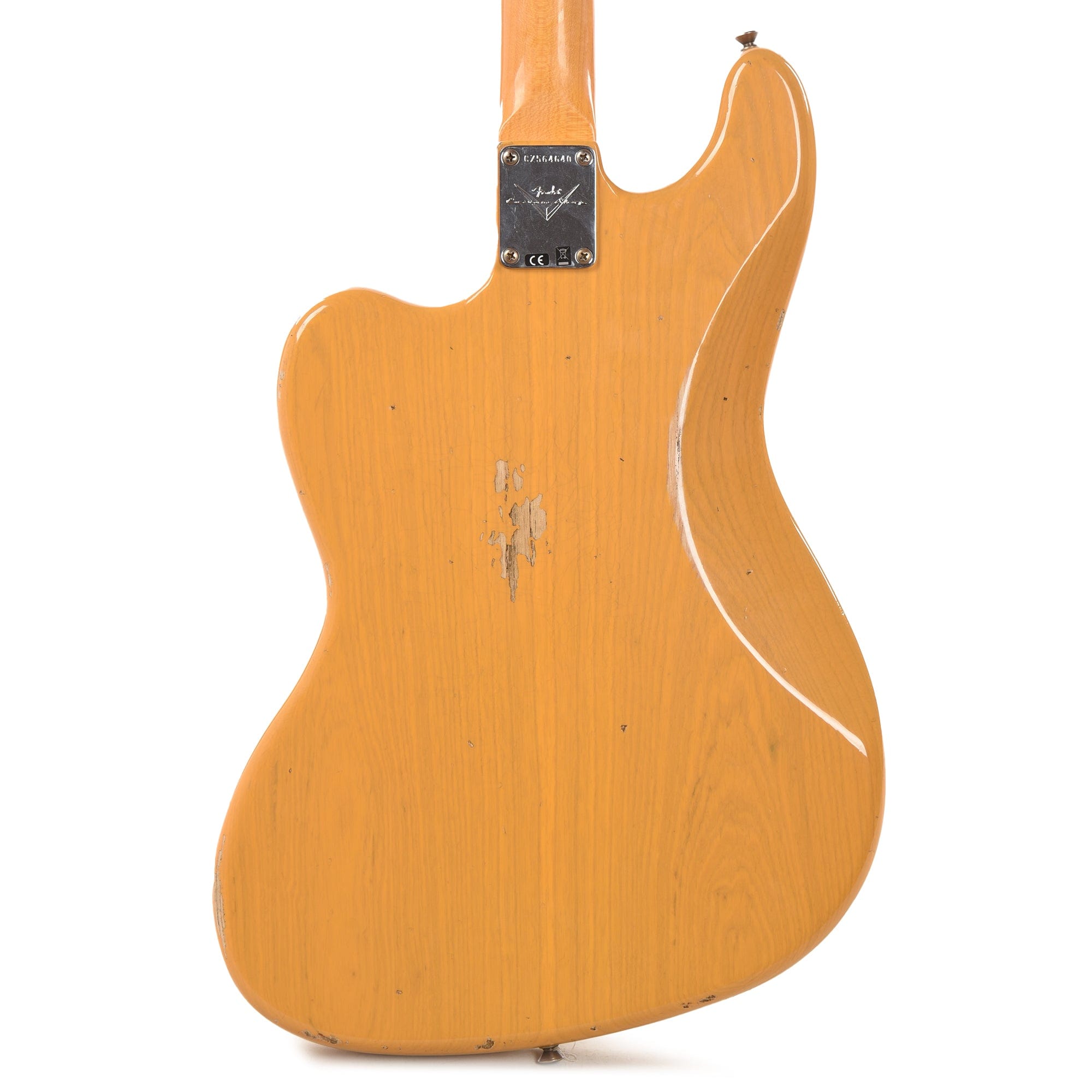 Fender Custom Shop 1962 Bass VI Ash Relic Butterscotch Blonde w/Tortoise Pickguard Bass Guitars / 5-String or More