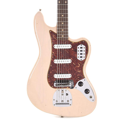 Fender Custom Shop 1962 Bass VI "CME Spec" Journeyman Relic Ash Aged Dirty White Blonde w/Painted Headcap & Lollars Bass Guitars / 5-String or More
