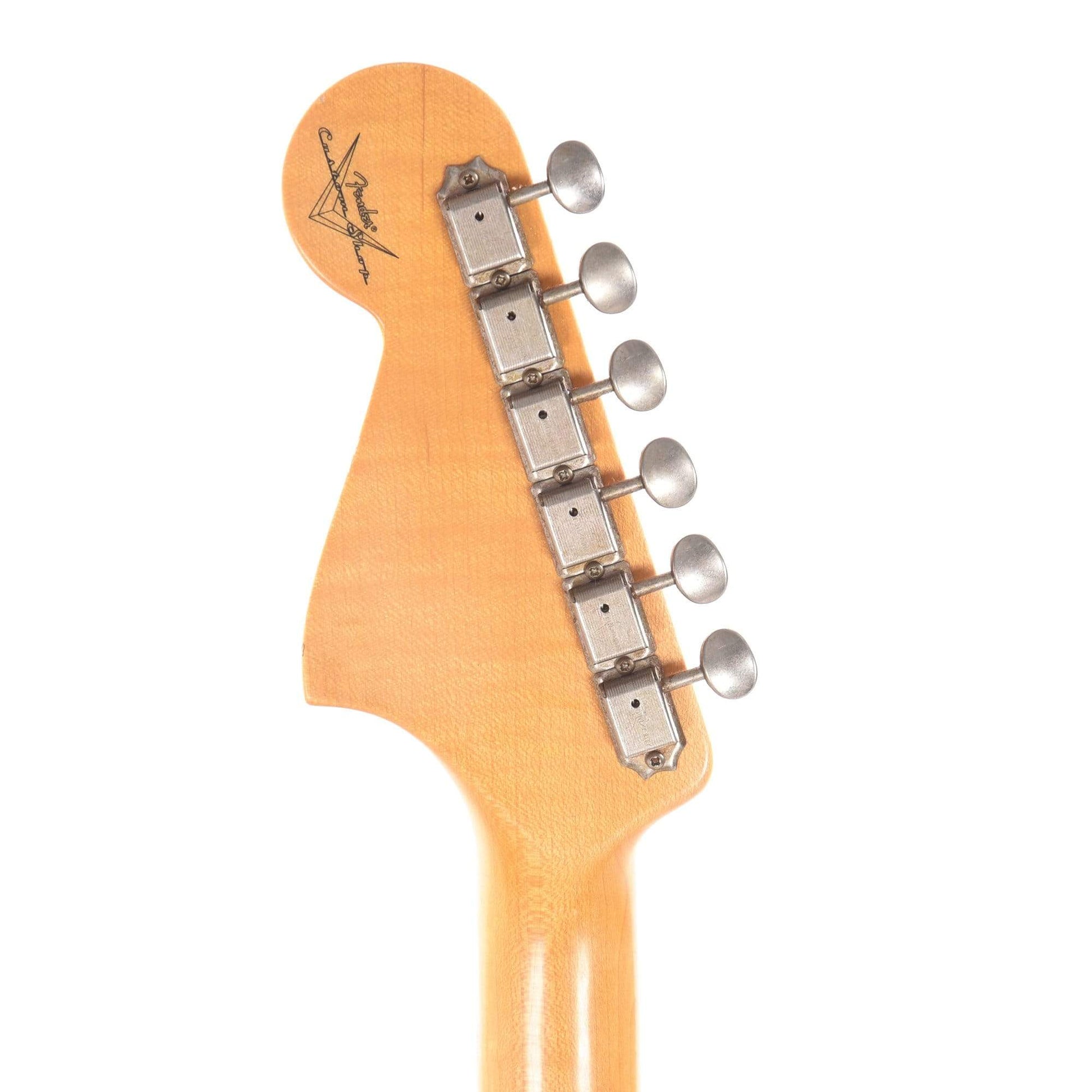 Fender Custom Shop 1962 Bass VI "CME Spec" Journeyman Relic Ash Aged Dirty White Blonde w/Painted Headcap & Lollars Bass Guitars / 5-String or More