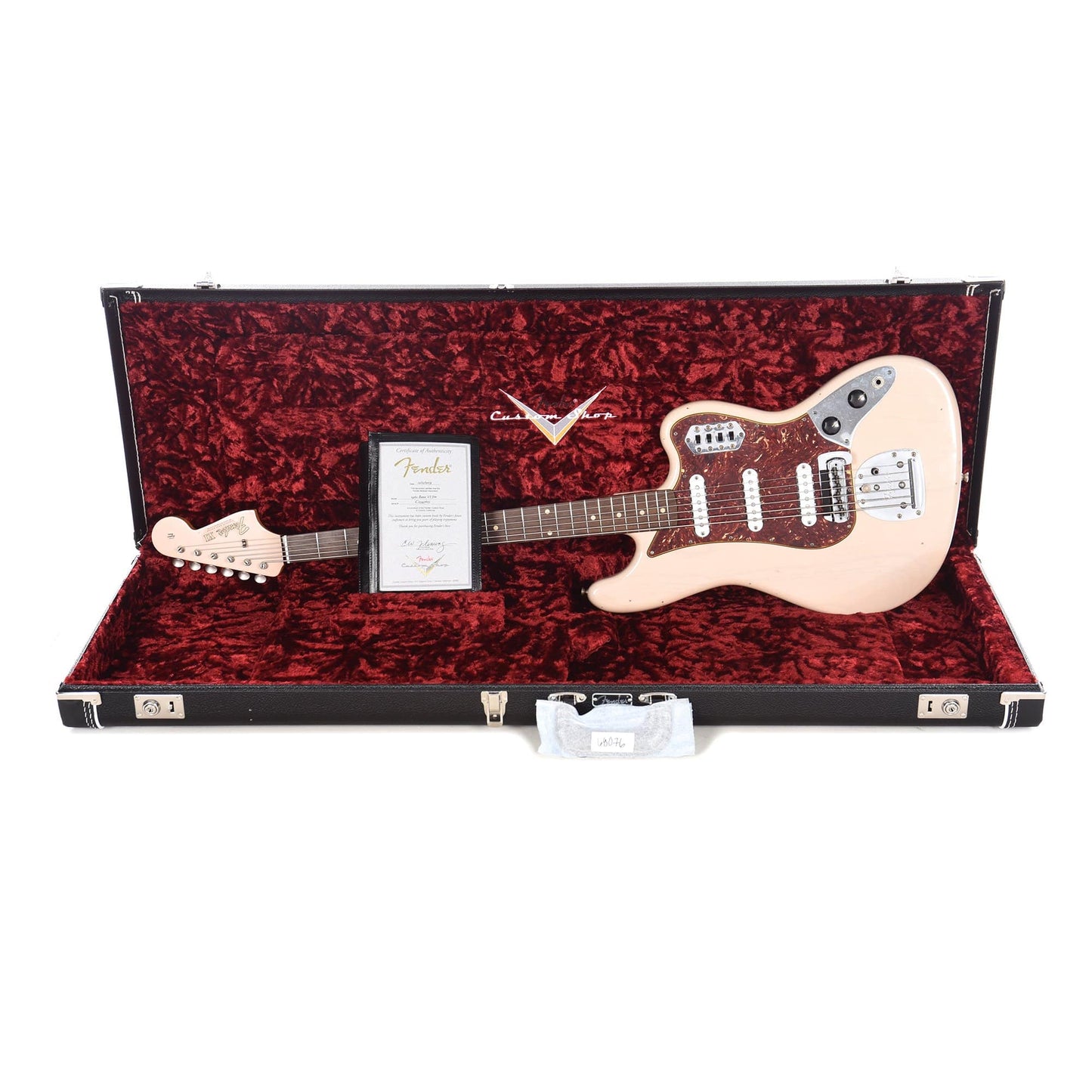 Fender Custom Shop 1962 Bass VI "CME Spec" Journeyman Relic Ash Aged Dirty White Blonde w/Painted Headcap & Lollars Bass Guitars / 5-String or More