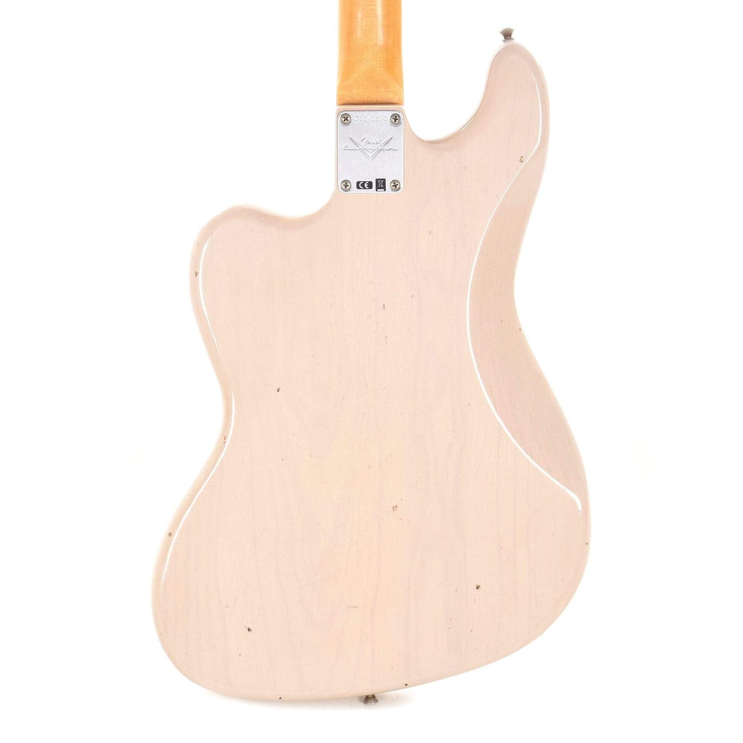 Fender Custom Shop 1962 Bass VI "CME Spec" Journeyman Relic Ash Aged Dirty White Blonde w/Painted Headcap & Lollars Bass Guitars / 5-String or More