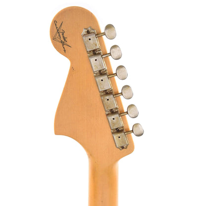 Fender Custom Shop 1962 Bass VI "CME Spec" Journeyman Super Aged Space Dust Black w/Anodized Gold Pickguard Bass Guitars / 5-String or More