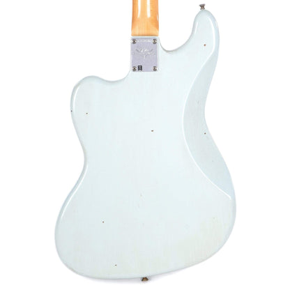 Fender Custom Shop 2019 Time Machine 60s Bass VI Journeyman Relic Aged Sonic Blue Bass Guitars / 5-String or More