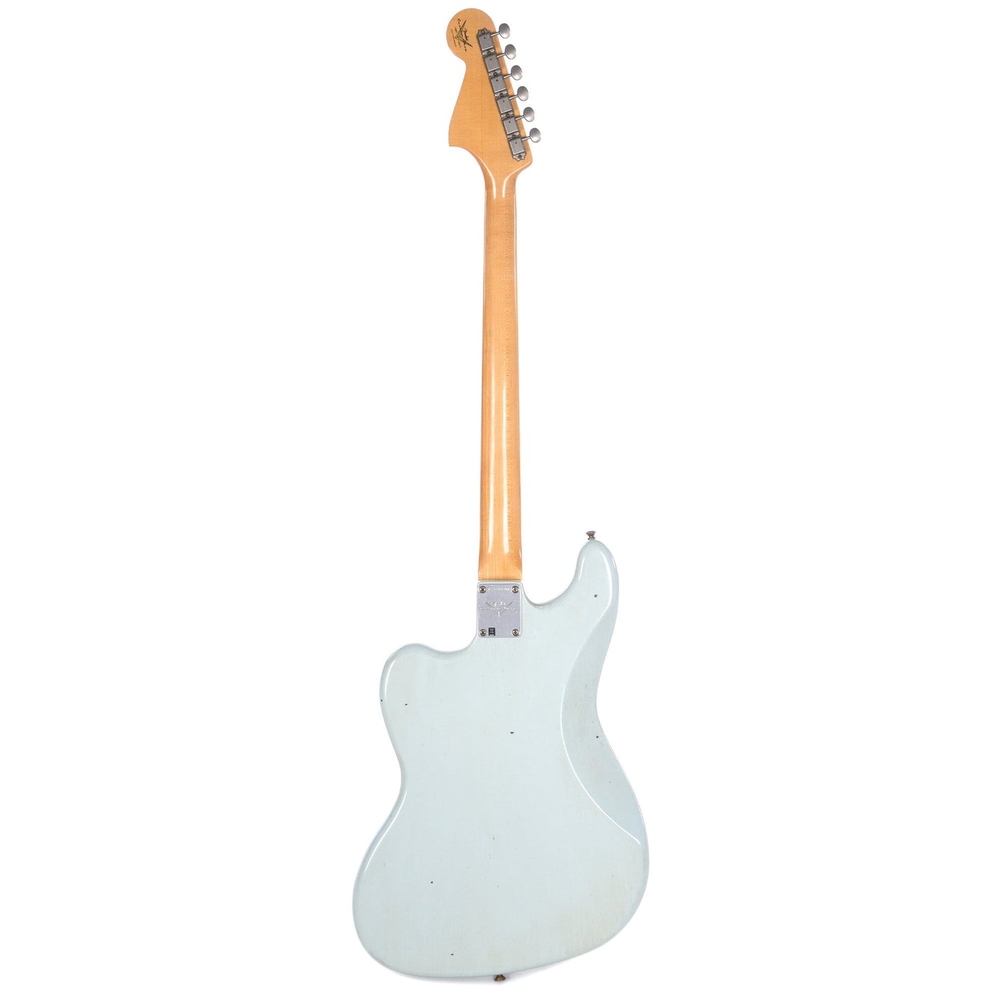 Fender Custom Shop 2019 Time Machine 60s Bass VI Journeyman Relic Aged Sonic Blue Bass Guitars / 5-String or More