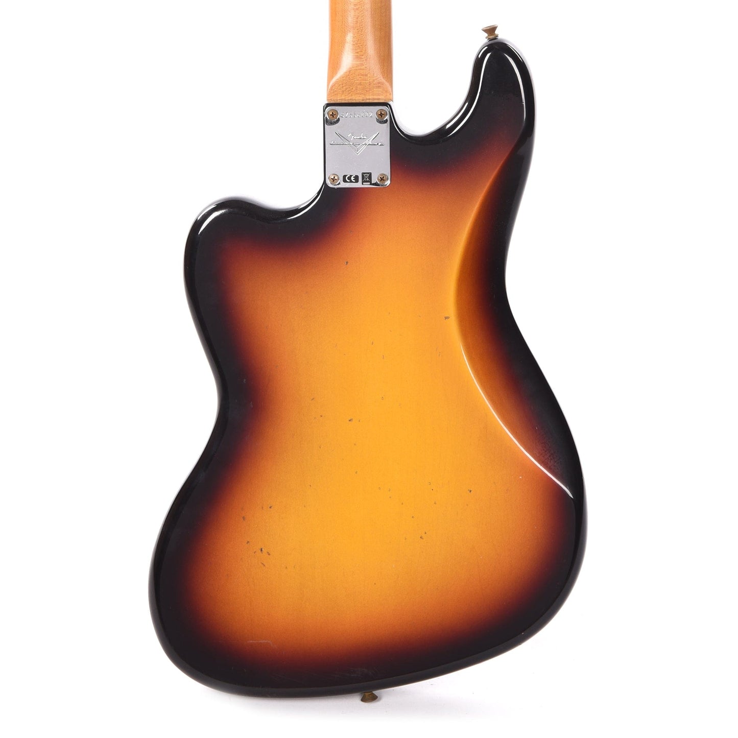 Fender Custom Shop Bass VI Journeyman Relic Aged 3-Color Sunburst Bass Guitars / 5-String or More