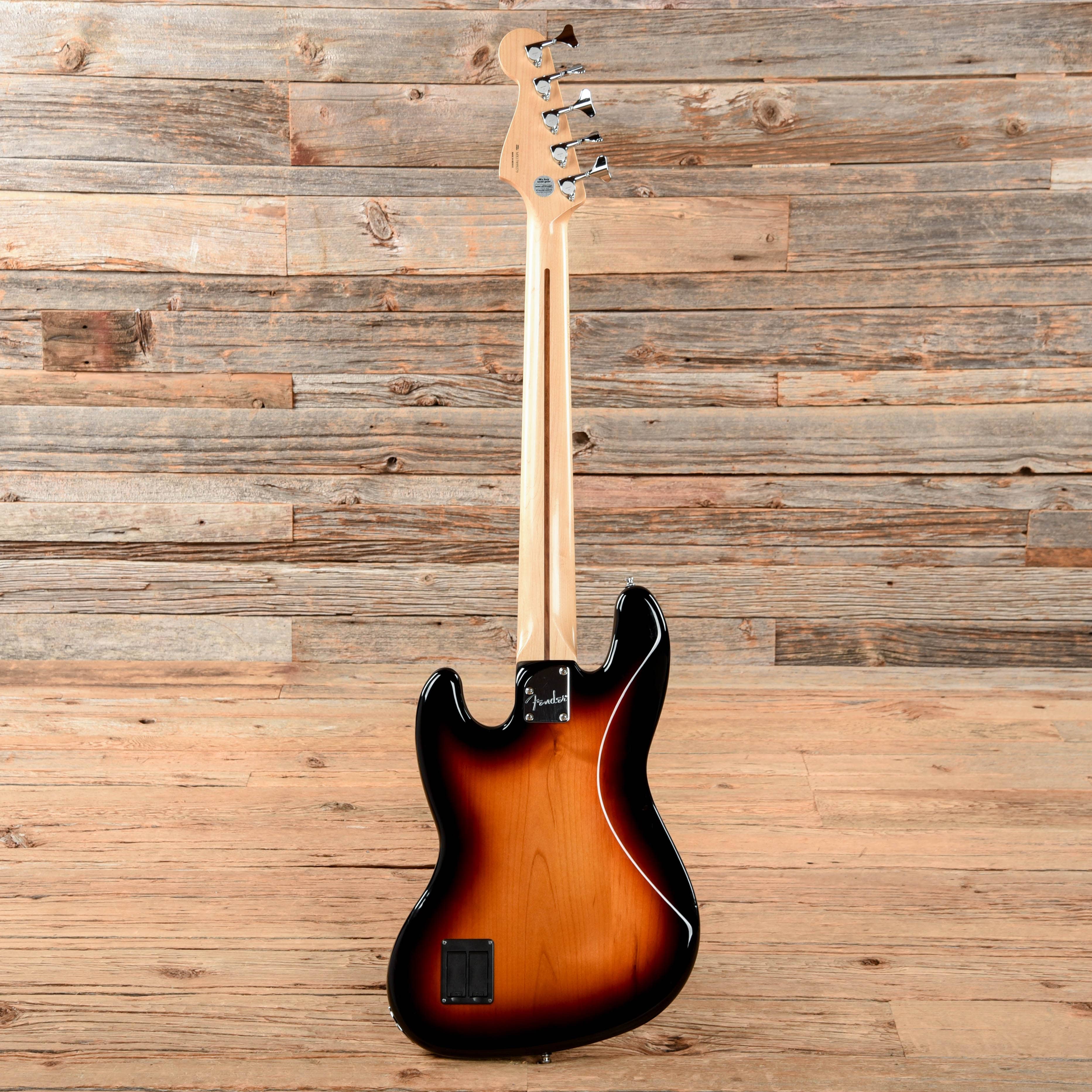 ベース Fender Deluxe Active Jazz Bass V Fender Deluxe Active Jazz Bass V - Surf Pearl with Pau Ferro