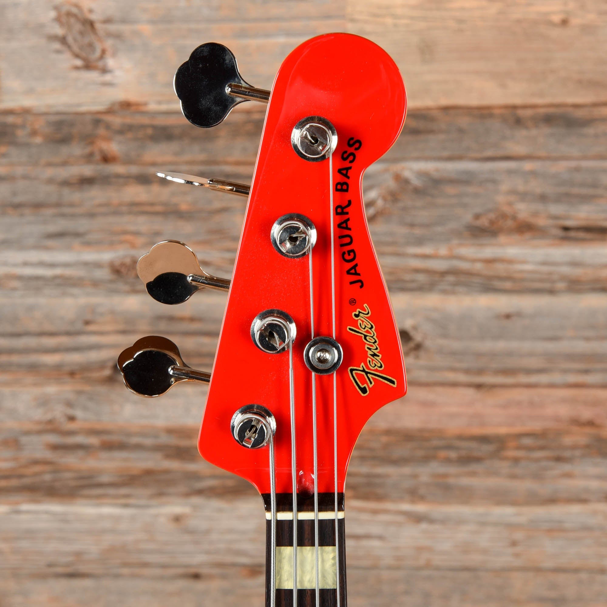 Fender Jaguar Bass Hot Rod Red 1995 – Chicago Music Exchange