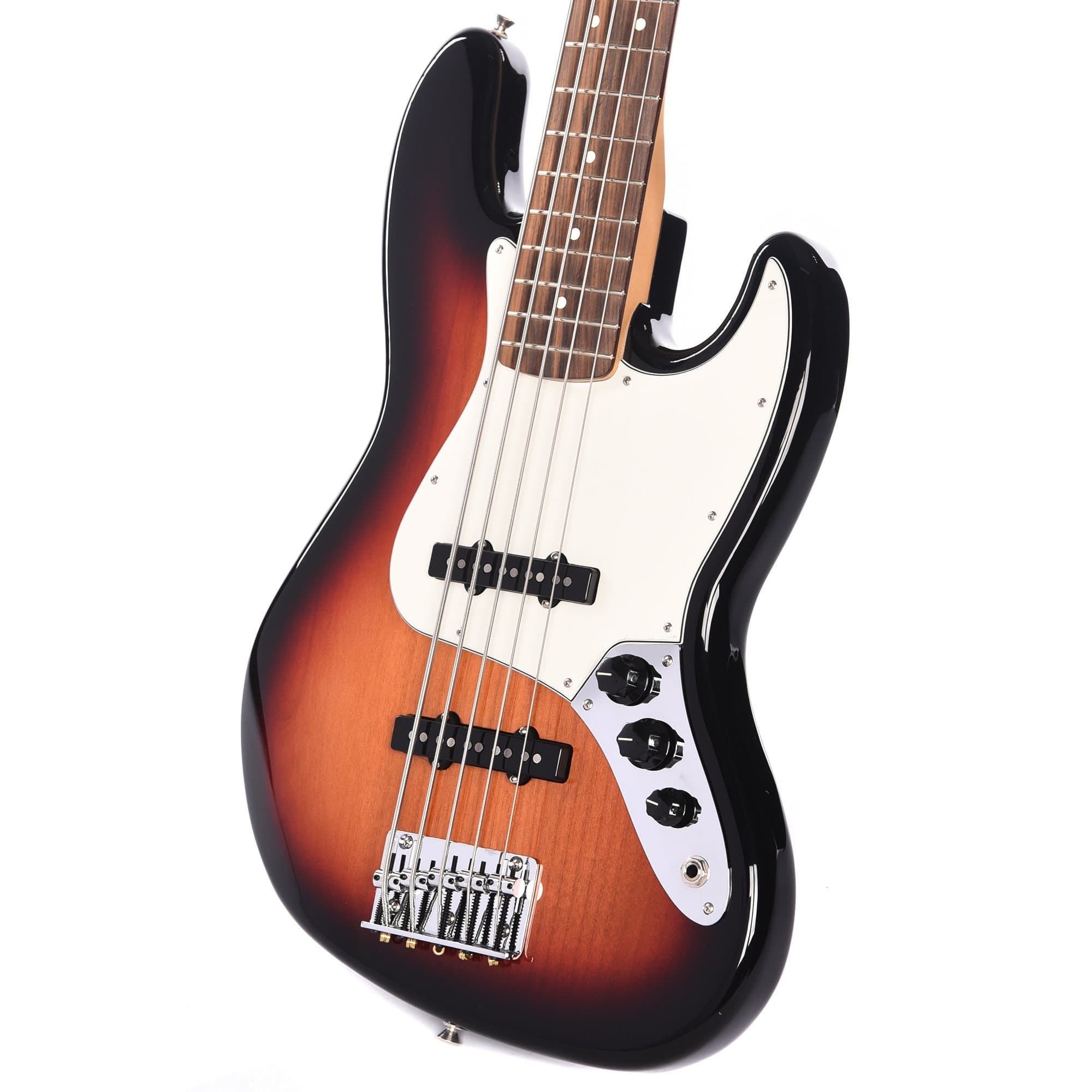 Fender Player Jazz Bass V 5-String 3-Color Sunburst Bundle w/Fender Gig Bag, Stand, Cable, Tuner, Picks and Strings Bass Guitars / 5-String or More